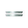 Led door sills Mercedes C W205 2014-2021 with logo AMG С63 (front doors)