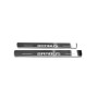 Led door sills Mercedes C W205 2014-2021 with logo Brabus (front doors)