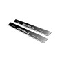 Led door sills Mercedes C W205 2014-2021 with logo Brabus (front doors)