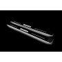 Led door sills Mercedes CLS-Class II (C218) 2010-2018 with logo Brabus (front doors)