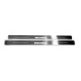 Led door sills Mercedes CLS-Class II (C218) 2010-2018 with logo Brabus (front doors)