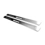 Led door sills Mercedes CLS-Class II (C218) 2010-2018 with logo Brabus (front doors)
