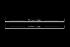 Led door sills Mercedes E W210 1995-2002 (front doors)