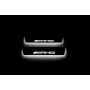 Led door sills Mercedes E W211 2002-2009 with logo AMG (rear doors)
