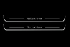 Led door sills Mercedes E W212 Coupe (C207) 2009-2017
