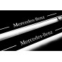 Led door sills Mercedes E W213 2016-2023 (front doors)