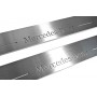 Led door sills Mercedes E W213 2016-2023 (front doors)