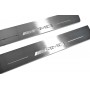 Led door sills Mercedes E W213 2016-2023 with logo AMG (front doors)
