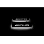 Led door sills Mercedes E W213 2016-2023 with logo AMG (rear doors)