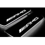 Led door sills Mercedes E W213 2016-2023 with logo AMG (rear doors)