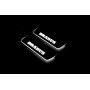 Led door sills Mercedes E W213 2016-2023 with logo Brabus (rear doors) Led door sills Mercedes E W213 2016-2023 with logo Brabus (rear doors)