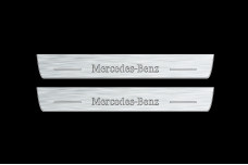 Led door sills Mercedes EQC 2019+ (front doors)
