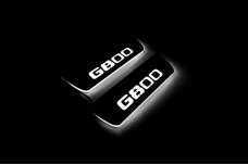 Led door sills Mercedes G-Class W464 2018+ with logo Brabus G800 (rear doors)