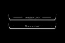 Led door sills Mercedes G-Class W464 2018+ (front doors)