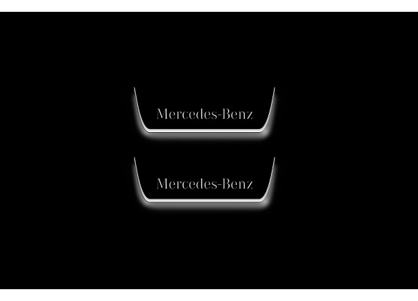 Led door sills Mercedes G-Class W464 2018+ (rear doors)