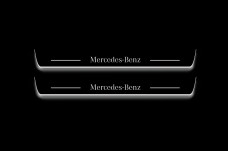 Led door sills Mercedes GLC X253 2015-2022 (front doors)