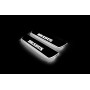 Led door sills Mercedes ML W166 2011-2015 with logo Brabus (rear doors)