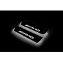 Led door sills Mercedes S-Class W222 2013-2020 with logo AMG (rear doors) short base 