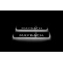 Led door sills Mercedes S-Class W222 2013-2020 with logo Maybach (rear doors) short base 