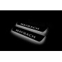 Led door sills Mercedes S-Class W222 2013-2020 with logo Maybach (rear doors) short base 