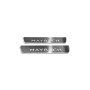 Led door sills Mercedes S-Class W222 2013-2020 with logo Maybach (rear doors) short base 