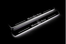Led door sills Mercedes S-Class W222 2013-2020 (front doors)