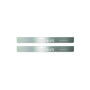 Led door sills Mercedes S-Class W223 2021+ with logo Brabus (rear doors) (long base)