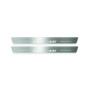 Led door sills Mitsubishi Outlander II 2007-2012 with logo Ralliart (front doors)