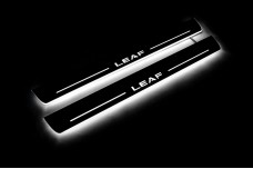 Led door sills Nissan Leaf I 2010-2017 (front doors)