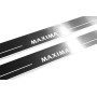 Led door sills Nissan Maxima VIII 2015+ (front doors)