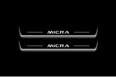 Led door sills Nissan Micra V 2017+ (front doors)