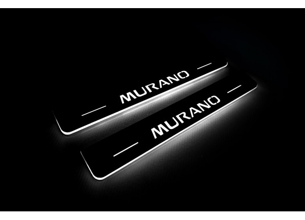 Led door sills Nissan Murano II 2008-2014 (rear doors)