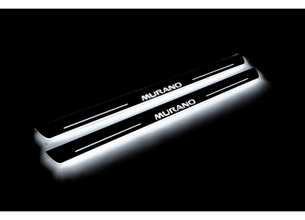 Led door sills Nissan Murano III 2014-2025 (front doors)