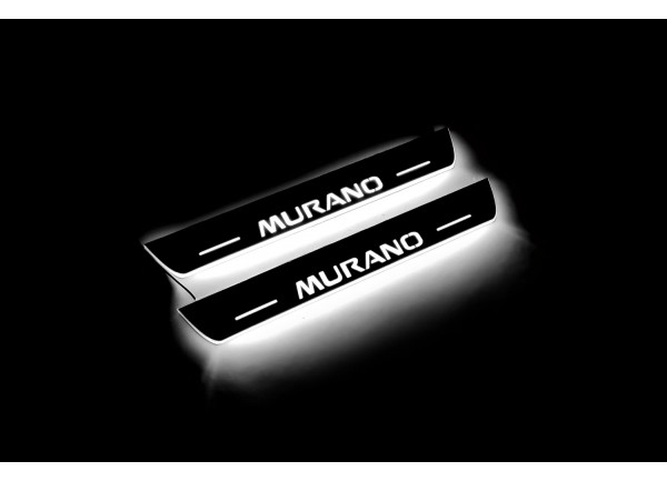 Led door sills Nissan Murano III 2014-2025 (rear doors)