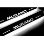 Led door sills Nissan Murano III 2014-2025 (rear doors)