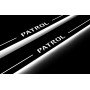 Led door sills Nissan Patrol Y62 2010-2024 (front doors)
