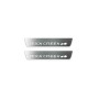 Led door sills Nissan Rogue III 2021+ with logo Rock Creek (rear doors)
