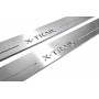 Led door sills Nissan X-Trail T32 2014-2021 (front doors)