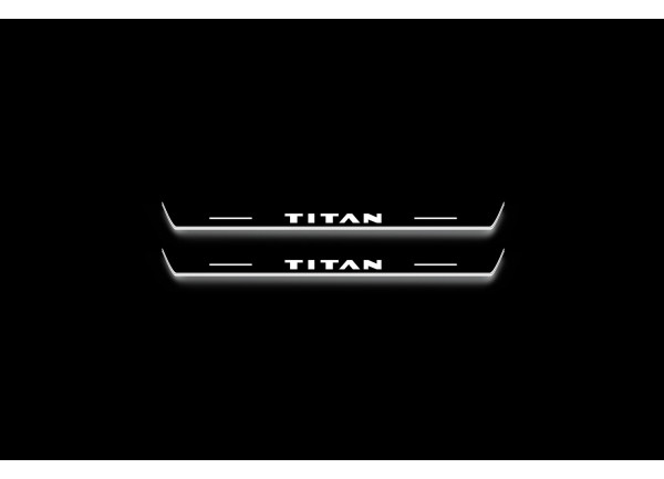 Led door sills Nissan Titan II 2016+ (rear doors) Led door sills Nissan Titan II 2016+ (rear doors)