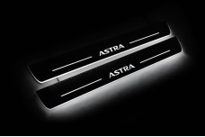 Led door sills Opel Astra J 2009-2015 (front doors) Led door sills Opel Astra J 2009-2015 (front doors)