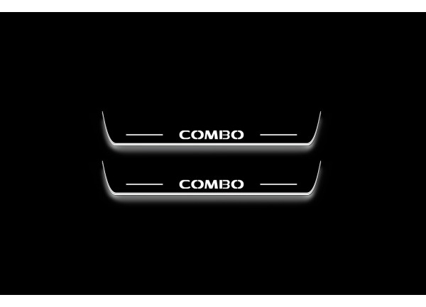 Led door sills Opel Combo E 2018+ (front doors)