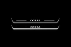 Led door sills Vauxhall Corsa F 2019+ (front doors)