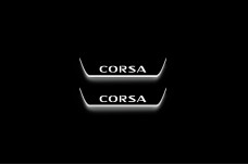Led door sills Vauxhall Corsa F 2019+ (rear doors)