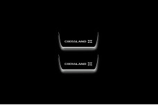 Led door sills Vauxhall Crossland X 2017+ (rear doors)