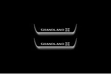 Led door sills Opel Grandland X 2017+ (rear doors)