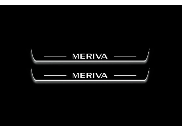 Led door sills Opel Meriva A 2002-2010 (front doors) Led door sills Opel Meriva A 2002-2010 (front doors)