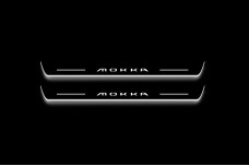 Led door sills Opel Mokka II 2020+ (front doors)