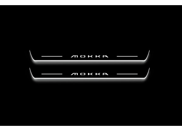 Led door sills Opel Mokka II 2020+ (front doors) Led door sills Opel Mokka II 2020+ (front doors)