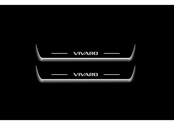 Led door sills Vauxhall Vivaro 2019+ (front doors)
