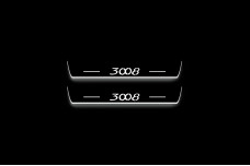 Led door sills Peugeot 3008 I 2009-2016 (rear doors)